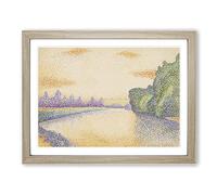 Albert Dubois Pillet Marne at Dawn Classic Painting Framed Print | A2 Oak Framed Wall Art | Ready to Hang | Classic Historical Picture | Living Room Bedroom Lounge Office