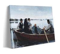 Albert Edelfelt Paintings Wall Art Poster Prints Conveying A Child's Coffin Painting On Canvas Wall Art Scroll Picture Print Living Room Walls Decor Homes 24x36inch(60x90cm)