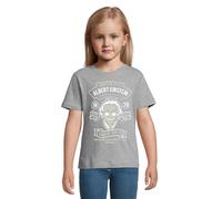 Albert Einstein General Relativity Imagination is More Important Than Knowledge Crew Neck Kid's T-Shirt Gray Medium