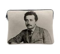 Albert Einstein Scientist Photo of Star Celebrity Sciences Original 5-12-13 Inch Computer and Tablet Case for PC Laptop Printed in France