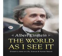 Albert Einstein The World as I See It Paperback Book in White Albert Einstein White