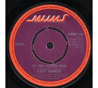 Albert Hammond The Free Electric Band Promo (with large orange A) UK 45 7" sgl
