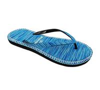 Albert & Javier Colina Sanz - BRASILERAS Women's Slip-Resistant Sandals-Hip Marbled-Comfortable Beach/Pool/Urban Shoes - Blue - 7-8 UK