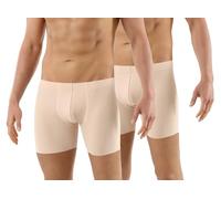 ALBERT KREUZ 2-Pack Laser cut invisible seamless boxer briefs stretch cotton beige S
