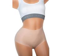 ALBERT KREUZ 3-Pack Women's Laser Cut Invisible Seamless mid-Rise Panty Briefs Stretch Cotton - no Underwear Lines Thanks to raw Seam finitions and Skin Colour XL