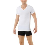 ALBERT KREUZ Functional Coolmax® Cotton Undershirt v-Neck Short Sleeves White XXL