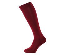 ALBERT KREUZ men?s over-the-calf suit socks made of premium mercerized cotton fil d?Ecosse ruby coloured EU 45-47 / UK 10-12.5