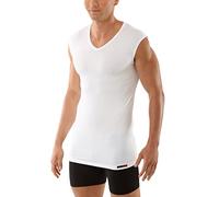 Albert Kreuz Men's Business undershirt microfiber Micromodal light sleeveless v-neck vest narrow fit Stuttgart light white (05/M)