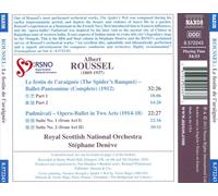 Royal Scottish No:Deneve – Roussel: The Spider's Banquet / Padmavati Ballet Suites – CD – NAXOS