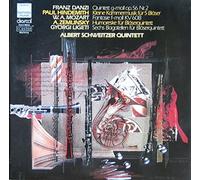 Albert Schweitzer Quintett - Danzi: Quintett g-moll op. 56 Nr. 2 / Hindemith: Kleine Kammermusik für 5 Bläser / Mozart: Fantasie f-moll KV 608 / Zemlinsky: Humoreske für Bläserquintett / Ligeti: Sechs Bagatellen für Bläserquintett [Vinyl LP] [Schallplatte]