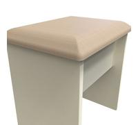 Albert Stool In Cream Ash & Oak (Ready Assembled)