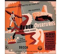 Albert Wolff / L'orchestre de La Societe Des Concerts Du Conservatoire de Paris - Auber - Ouvertures