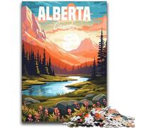Alberta Canada Travel 2000 Piece Jigsaw Puzzle for Adults And Teenagers, Educational Stress Relief Toy for Is Ideal As A Gift for The Whole Family 2000pcs(70x100cm)