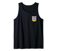 Alberta Coat of ARMS Canadian Flag Edmonton Calgary Tank Top