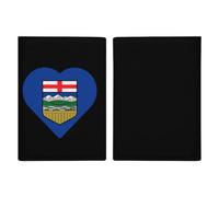 Alberta Heat Love Cute Passport Holder Cover Travel Wallet