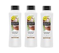 Alberto Balsam Coconut and Lychee Shampoo, 350ml, Pack of 3