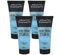 Alberto Balsam Ultra Strong Gel, 200 ml (Pack of 4)