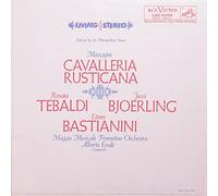 Alberto Erede & Maggio Musicale Fiorentino Orchestra / Renata Tebaldi / Jussi Bjoerling / Ettore Bastianini / Rina Corsi / Lucia Dani - Mascagni: Cavalleria Rusticana (Vollständige Aufnahme in italienischer Sprache) [Vinyl Schallplatte] [2 LP Box-Set]