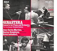 Alberto Ginastera, Joeo Carlos Martins, Boston Symphony Orchestra, Erich Leinsdorf - Concerto For Piano And Orchestra / Variaciones Concertantes-LP