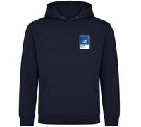 Alberto Tomba Olympics Icon Frame Men's Hoodie - Navy / 2XL