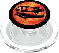 Albertosaurus Fossil Skull, Dinosaur PopSockets PopGrip for MagSafe
