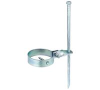 Alberts 204877 Swing anchor | for fastening in the ground | electrogalvanised, thick-layer-passivated | length 390 mm | clamp Ø 100 mm