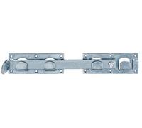 Alberts 210571 Double Gate Throw, Smooth or Hammered Design, Blue Galvanised, 423 x 70 mm