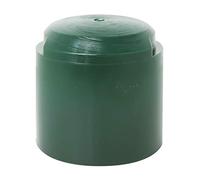 Alberts 211219 Drive-in Tool | for Round Timber Posts | Plastic, Green | Inner Ø 95 mm | Total Height 90 mm
