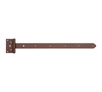 Alberts 300814 Duravis® Cross Hinge with Riveted Pin Rust-Brown Duplex Coated Band 591 x 40 mm Hinge 59 x 103 mm