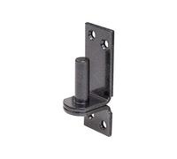 Alberts 301415 Duravis® Clamp on Plate | DI Hook | Black Diamond Duplex Coated | Backset Diameter 13 mm | Plate 100 x 35 mm
