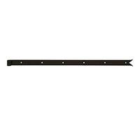 Alberts 306199 Shutter Hinge | in Different Designs | Black | roll Ø14 mm | Size 800 x 35 mm