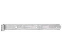 Alberts 313647 Shutter Hinge | Various Designs | Galvanised | Thick Layer Passivated | Roll Diameter 10 mm | Size 300 x 30 mm
