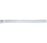 Alberts 318406 Shutter Hinge | in Different Designs | electrogalvanised, Thick-Layer-passivated | roll Ø13 mm | Size 642 x 40 mm