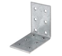 Alberts 330705 Perforated Angle Plate | sendzimir galvanised | 60 x 60 x 40 mm