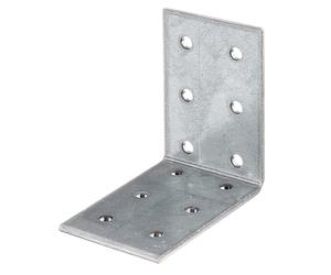 Alberts 330705 Perforated Angle Plate | sendzimir galvanised | 60 x 60 x 40 mm