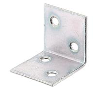 Alberts 332631 Wide Bracket | sendzimir galvanised | 30 x 30 x 30 mm | Set of 25