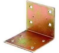 Alberts 332723 Wide Bracket | sendzimir galvanised | 60 x 60 x 60 mm | Set of 25