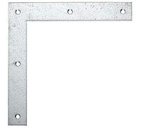 Alberts 332952 Corner Bracket | sendzimir galvanised | 200 x 200 x 30 mm