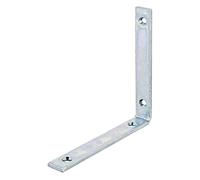 Alberts 333201 Joist Hanger Angle Bracket | Narrow | electrogalvanised, Thick-Layer-passivated | 140 x 140 x 20 mm