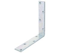 Alberts 333607 Joist Hanger Angle Bracket | Equal Sided | electrogalvanised, Thick-Layer-passivated | 200 x 200 x 40 mm