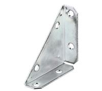 Alberts 337261 Corner Plate Sendzimir-Galvanised 75 x 75 x 105 mm