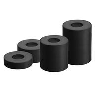Alberts 338725 Spacer Sleeve | Plastic | Plastic, Black | 20 Pieces with 4 Sizes | 20 x 5 mm / 20 x 10 mm / 20 x 20 mm / 20 x 30 mm