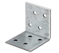 Alberts 341800 Angle Connector | sendzimir galvanised | 40 x 40 x 40 mm | Set of 50