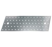 Alberts 342319 Perforated Plate | sendzimir galvanised | 300 x 100 x 2 mm