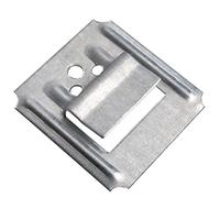 Alberts 351540 Cladding Clip | Zinc Plated End | 4 x 2 mm | Set of 250 Pieces Paneling Pliers, Grey