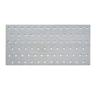 Alberts 353445 Perforated Plate Sendzimir-Galvanised 260 x 120 mm