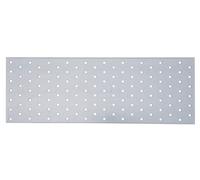 Alberts 353469 Perforated Plate | sendzimir galvanised | 400 x 120 mm