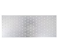 Alberts 353476 Perforated Plate Sendzimir-Galvanised 400 x 160 mm