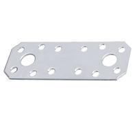 Alberts 361006 Flat Connector 96 x 35 mm Stainless Steel, stainlesssteel