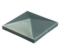 Alberts 418052 Post Cap for Square Metal Posts | for Welding on | Steel | 150 x 150 mm